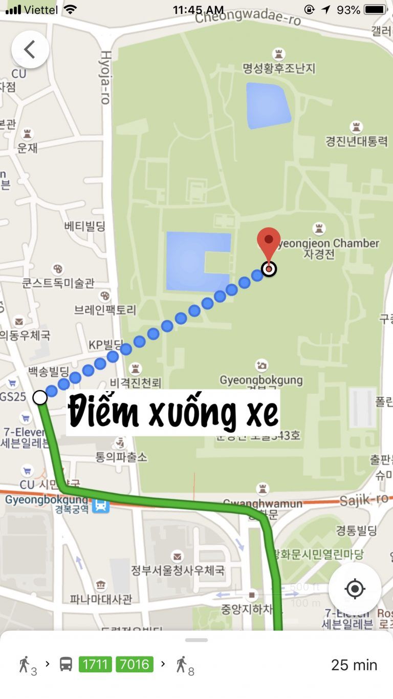 Hướng dẫn sử dụng tàu điện ngầm Hàn Quốc - Hướng dẫn đi Bus ở Hàn